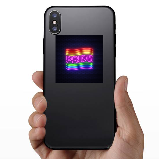 Pride Neon Text Sticker
