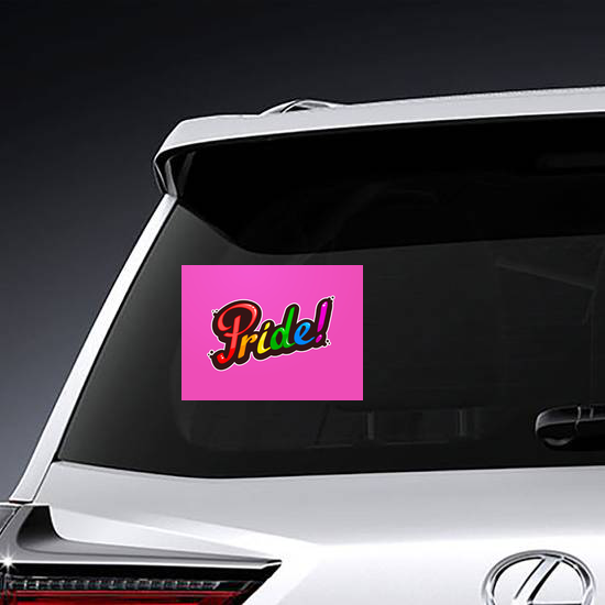 Pride Word Sticker