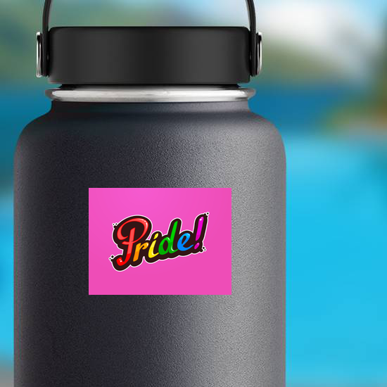 Pride Word Sticker
