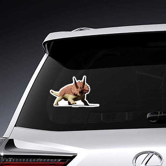 Realistic Triceratops Sticker