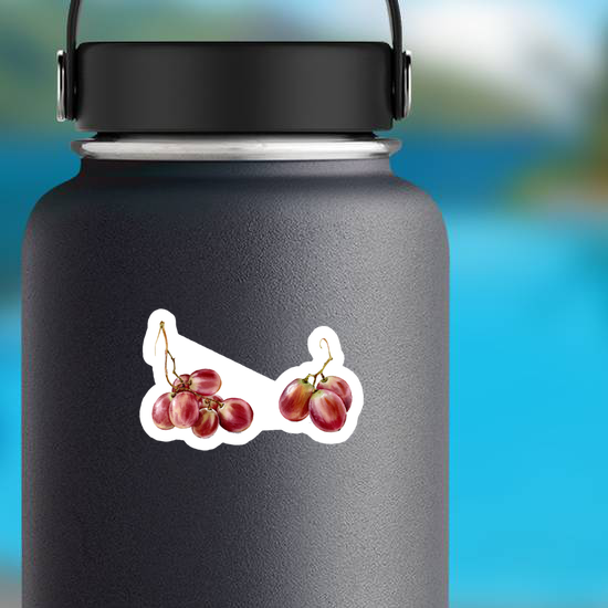 Red Grapes Sticker