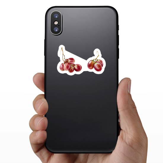 Red Grapes Sticker