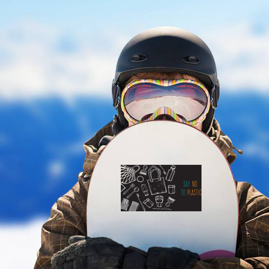 Say No To Plastic Sticker