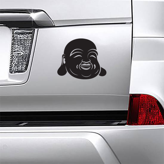Simple Laughing Buddha Sticker