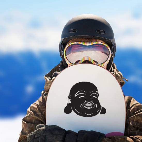 Simple Laughing Buddha Sticker
