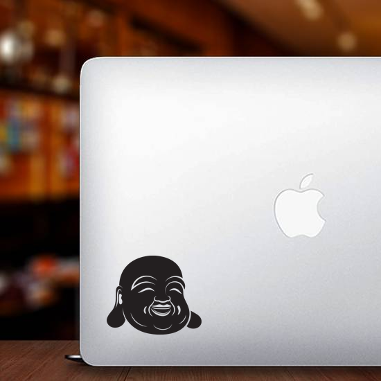 Simple Laughing Buddha Sticker