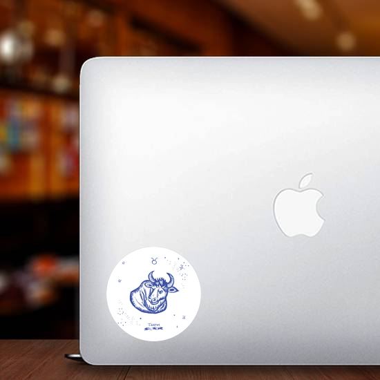 Simple Taurus Design Sticker