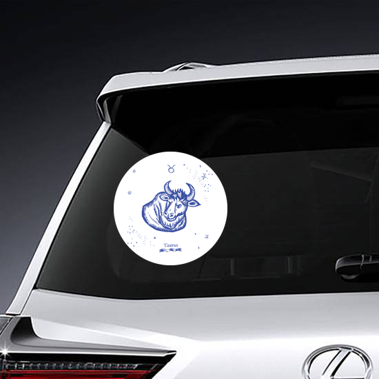 Simple Taurus Design Sticker