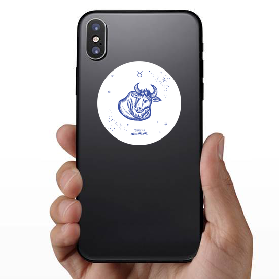 Simple Taurus Design Sticker