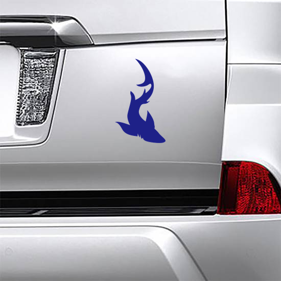 Slithering Shark Sticker