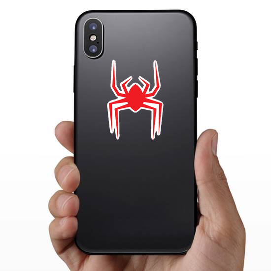 Small Red Spider Sticker
