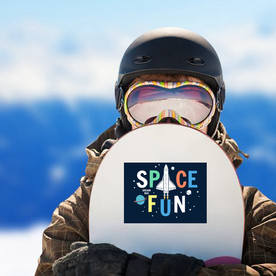 Space Fun Sticker
