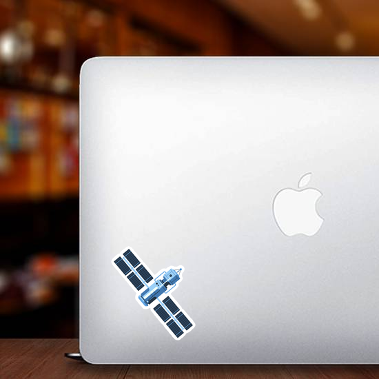 Space Satellite Sticker