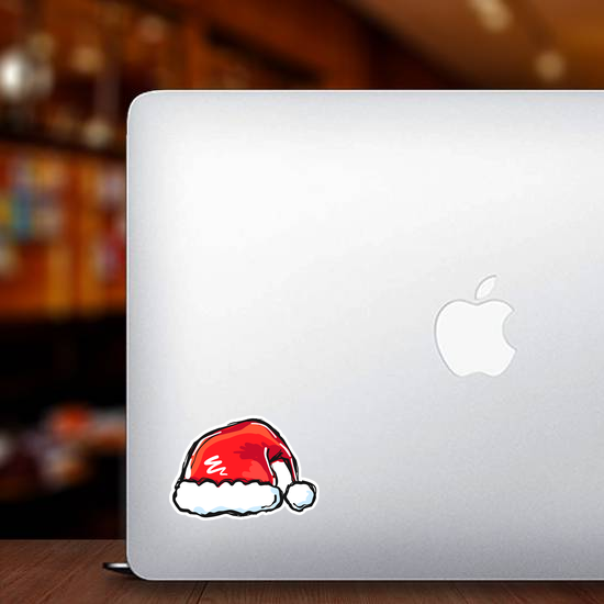Stylized Santa Hat Sticker