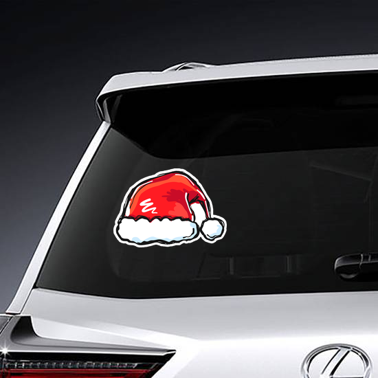 Stylized Santa Hat Sticker