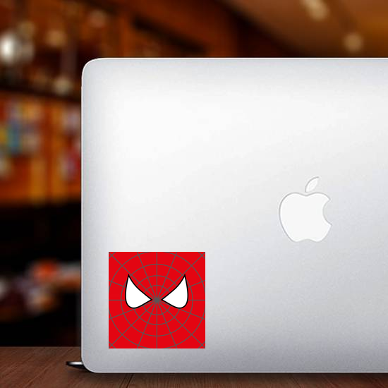 Superhero Face Sticker