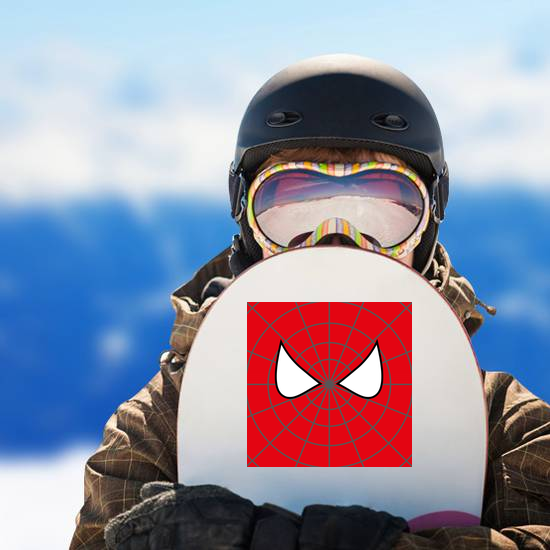 Superhero Face Sticker