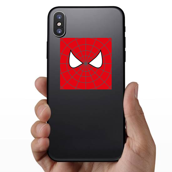 Superhero Face Sticker