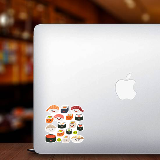Sushi And Sashimi Rolls Sticker