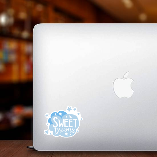 Sweet Dreams Cartoon Cloud Sticker