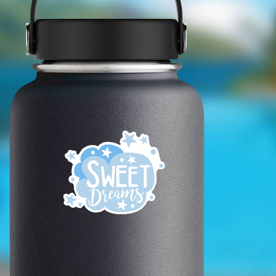 Sweet Dreams Cartoon Cloud Sticker