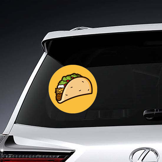 Taco Illustration Sticker