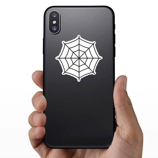 Thin Spider Web Sticker