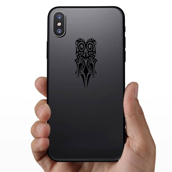 Tribal Flames Polynesian Pattern Sticker