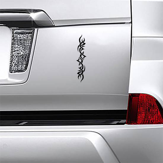 Tribal Thorn Design Sticker