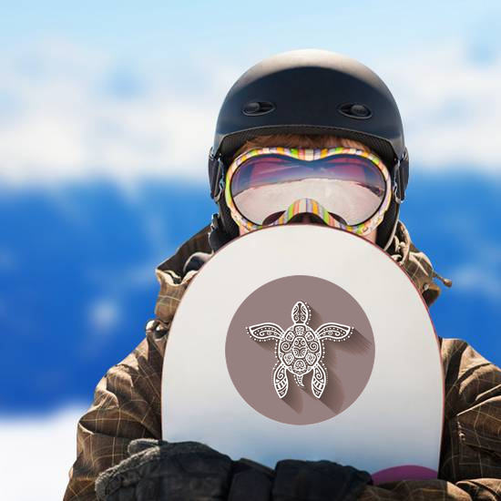 Tribal Turtle Sticker