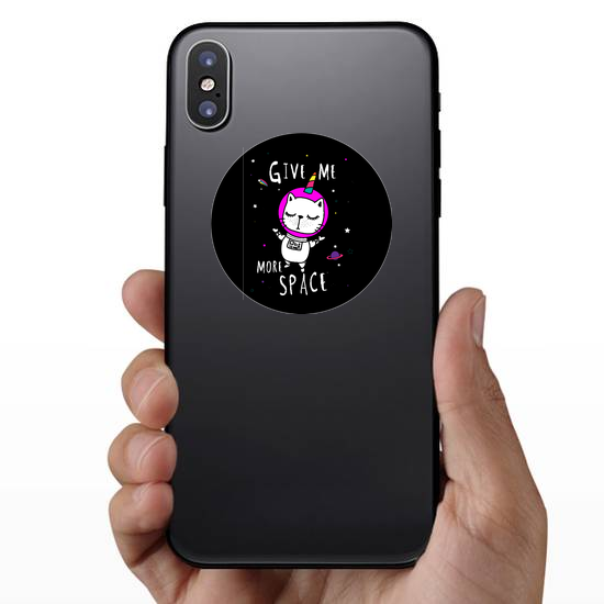 Unicorn Space Cat Sticker