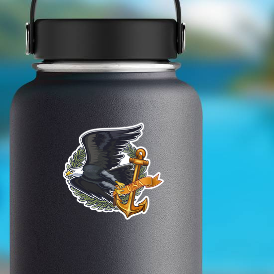 US Navy Eagle Sticker