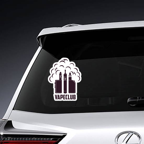 Vape Club Sticker