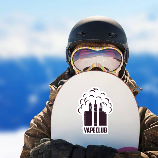 Vape Club Sticker