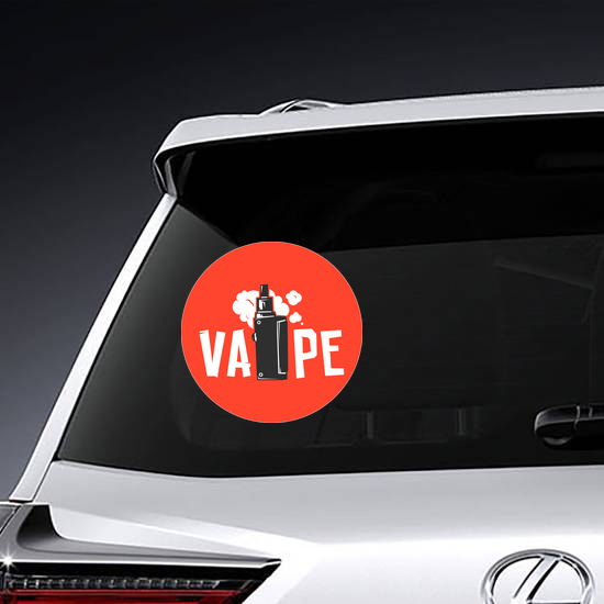 Vape Device And Smoke Sticker