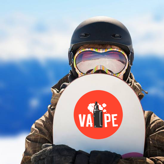 Vape Device And Smoke Sticker