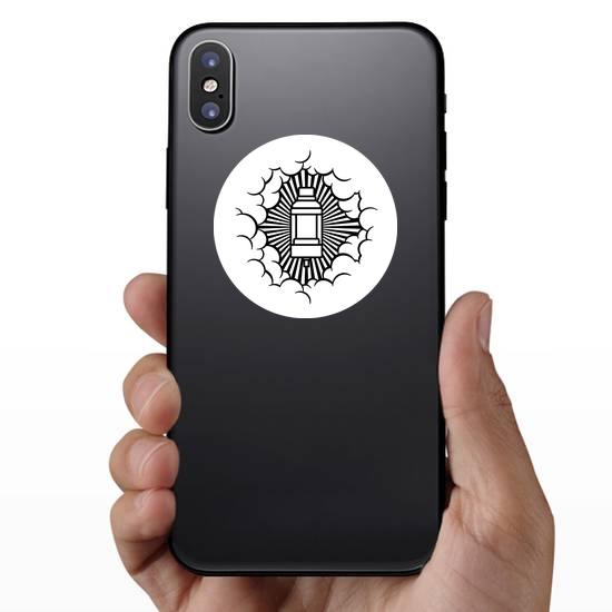 Vape E-cigarette Smoke Sticker
