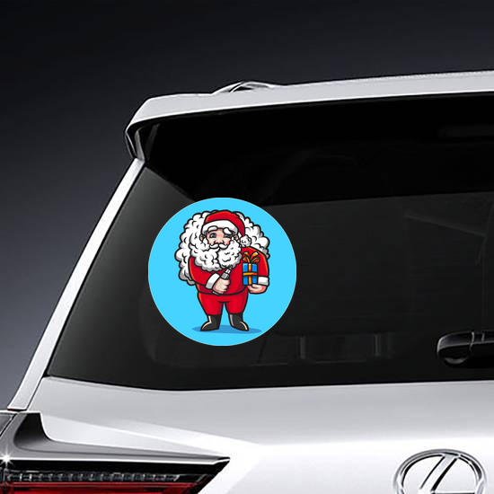 Vape Santa Sticker