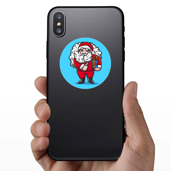 Vape Santa Sticker