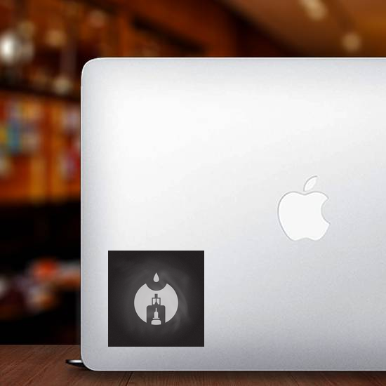Vape Silhouette Sticker