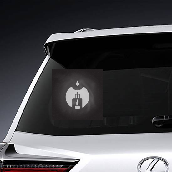 Vape Silhouette Sticker