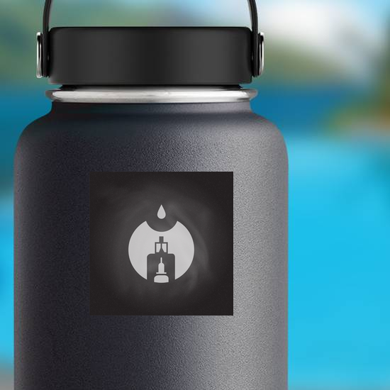 Vape Silhouette Sticker