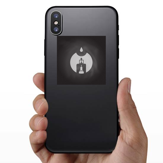 Vape Silhouette Sticker