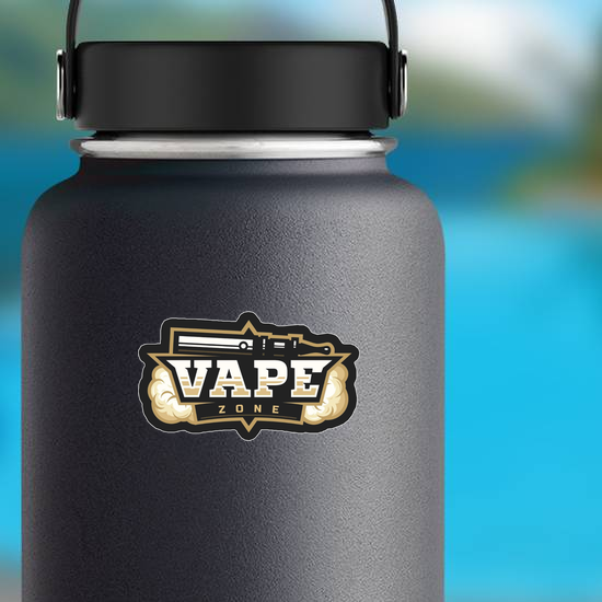 Vape Zone Logo Sticker