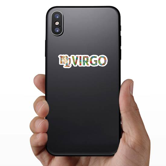 Virgo Zodiac Sign Cute Sticker