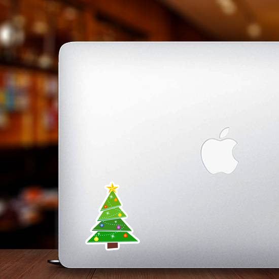 Wacky Christmas Tree Sticker