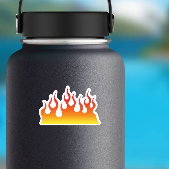 Wall of Fire Sticker