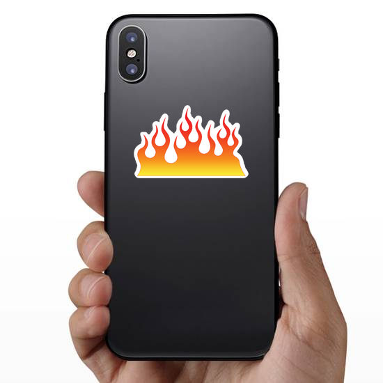 Wall of Fire Sticker