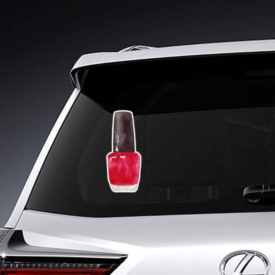 Watercolor Nail Polish Sticker example