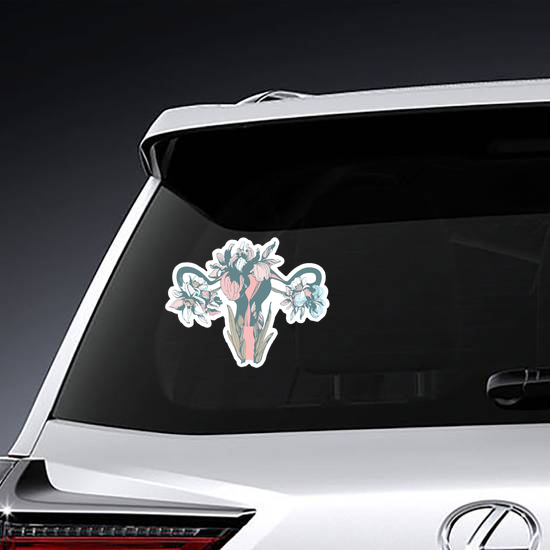 Woman Blooming Sticker